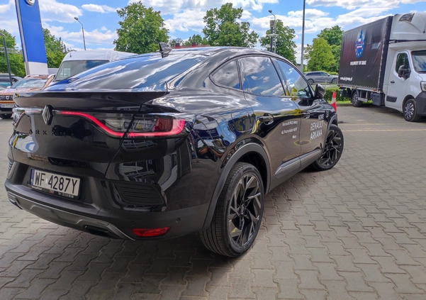 Renault Arkana cena 138900 przebieg: 2126, rok produkcji 2023 z Warszawa małe 46